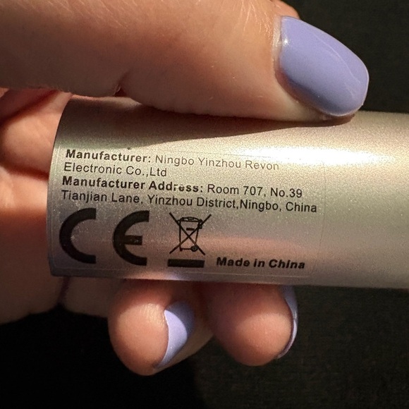 Facial Hair Remover in Silver and Rose Gold Rechargeable NIB - Picture 3 of 10